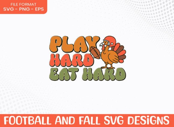 A Cohesive Fall Football SVG for Crafts and Graphics