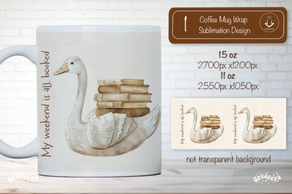 A Designer's Review of a Book Lover Mug Graphics Asset
