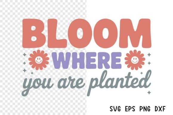 A Retro Mental Health Design Asset for Craft and Graphics Projects