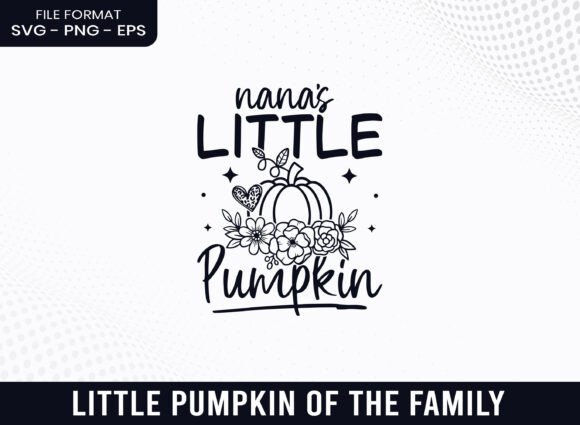Beyond Seasonal Clipart: Nana's Little Pumpkin as a Brand Design Asset