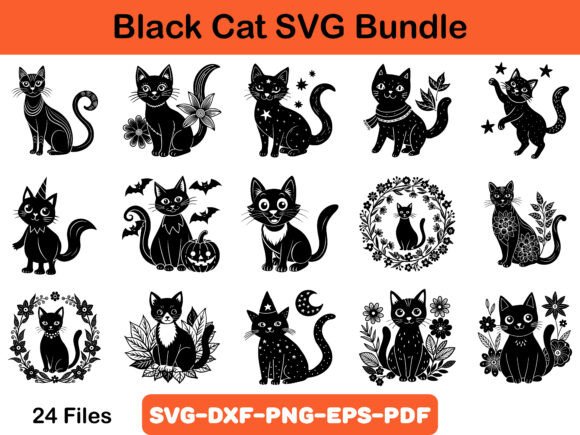 Black Cat SVG Bundle: A Designer's Perspective