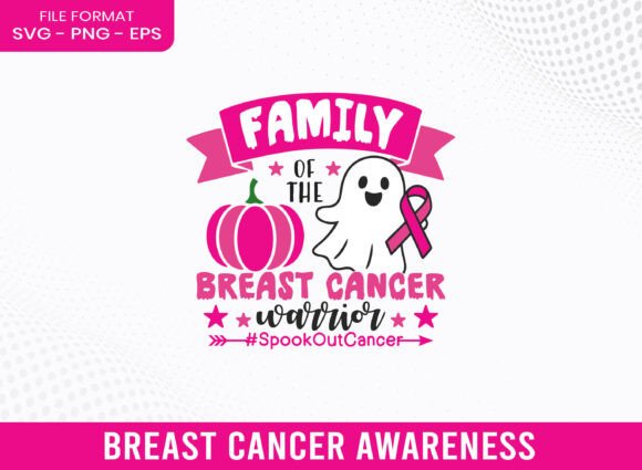 Crafting with the Breast Cancer Awareness Family SVG Graphics