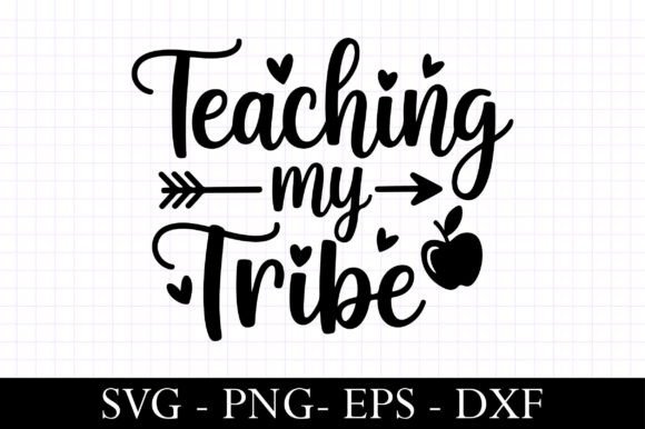 Reviewing Teaching My Tribe Teacher SVG Graphics for Crafts