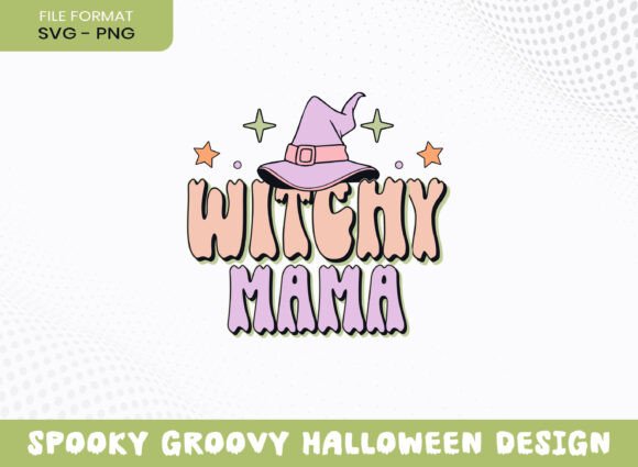 Witchy Mama Halloween SVG: A Graphics Crafts Asset